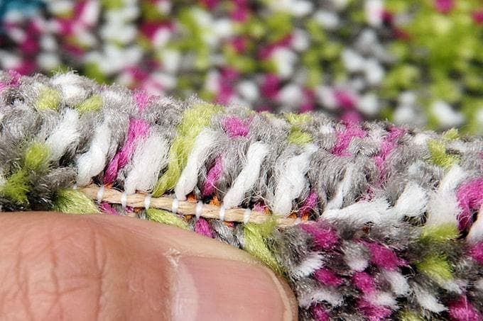 ギャッベ柄トルコ製ウィルトン織カーペット200x250cm ラグ（455）