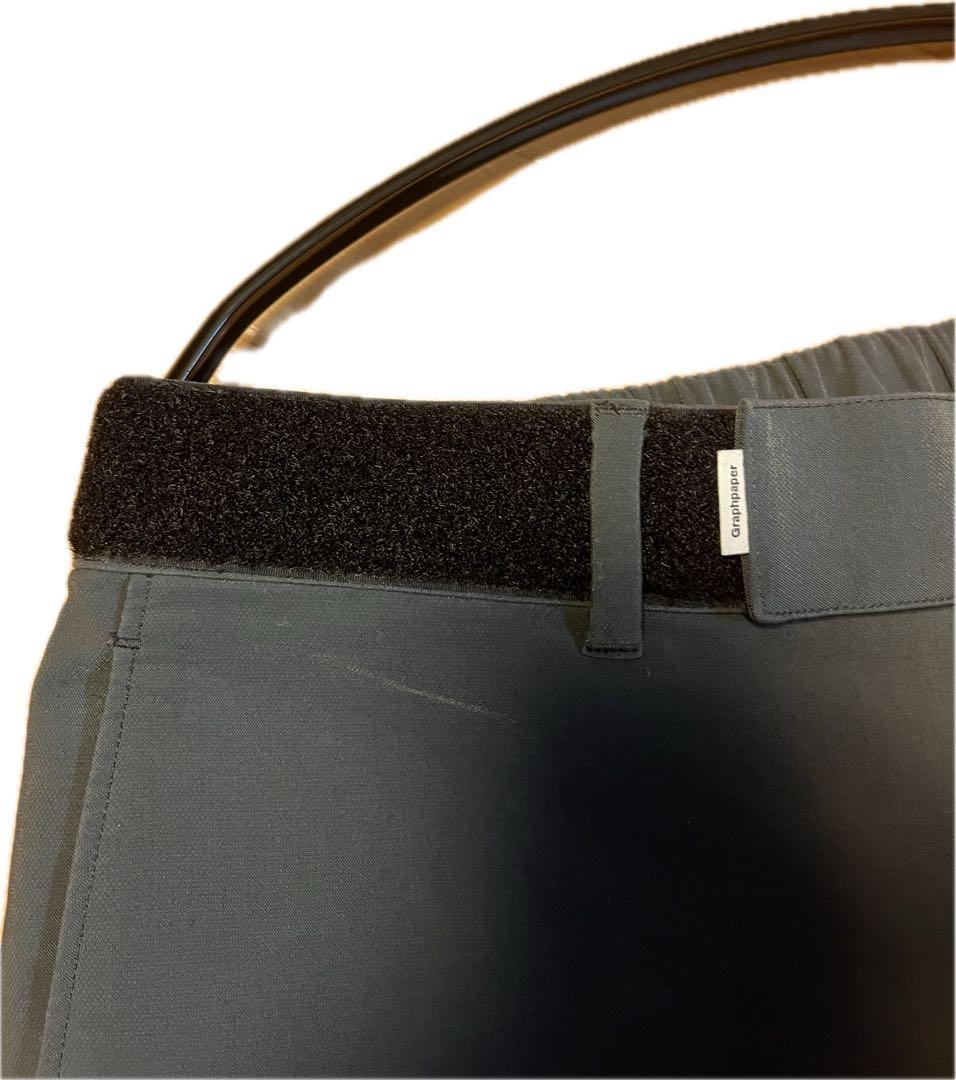 Graphpaper グラスペーパーウエストバンドパンツ