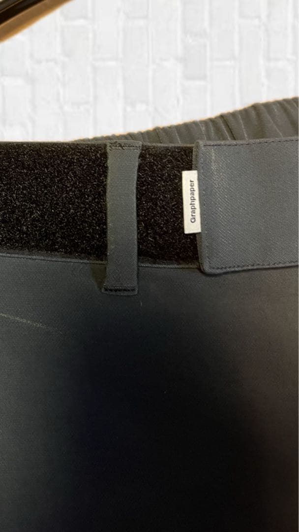 Graphpaper グラスペーパーウエストバンドパンツ