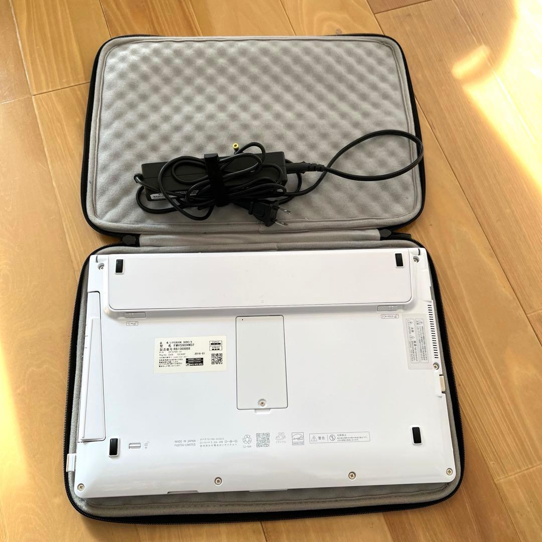 富士通 Lifebook ノートPC 本体　SH90/X メモリ拡張済み12GB