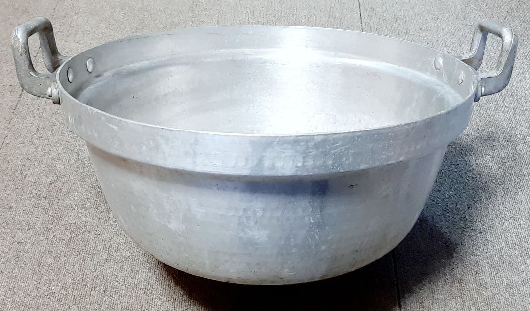 業務用 アルミ 両手鍋 39cm 店舗用品 アウトドア キャンプ飯