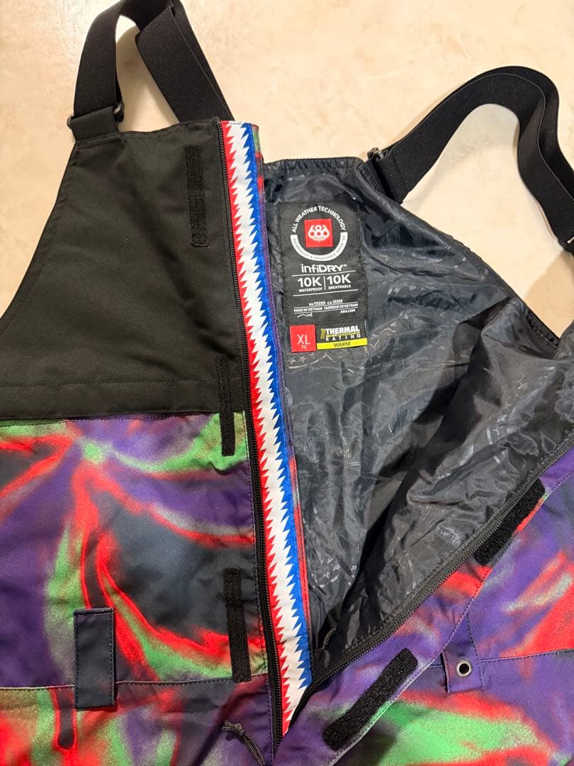 686 スノーボード 上下 ウェア セットGrateful Dead