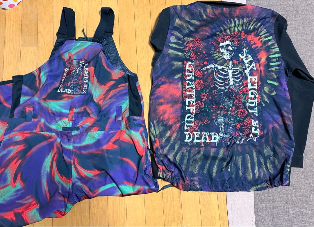 686 スノーボード 上下 ウェア セットGrateful Dead