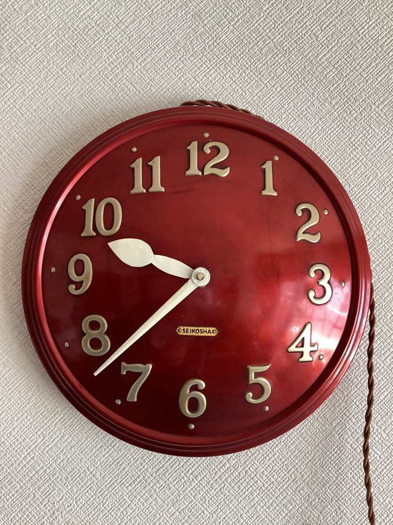 精工舎(現SEIKO)電気時計　昭和10年代