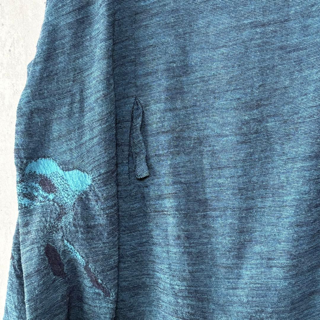 慈雨 センソユニコ ウール100 変形プルオーバー 紐でシルエット調整可能 40