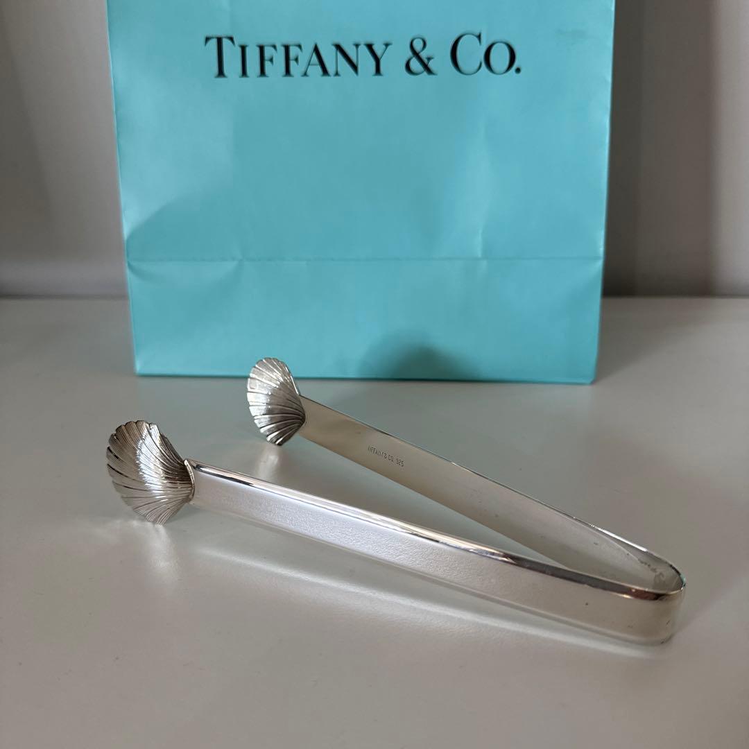 ティファニー　SV925 スターリングシルバー　シェルデザイン トング