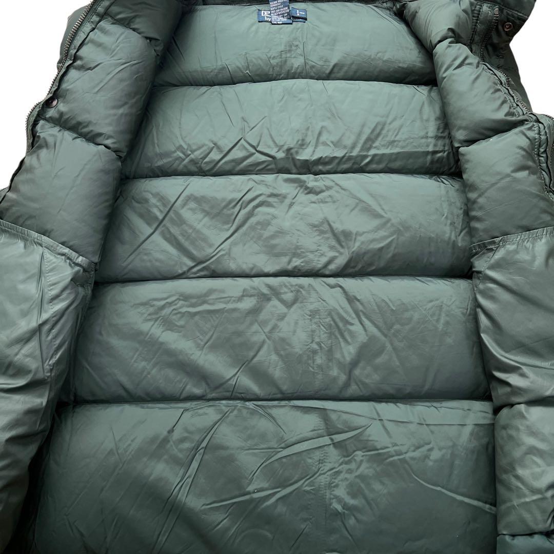 ポロバイラルフローレン　ダウンベスト　XXL　緑　フード付