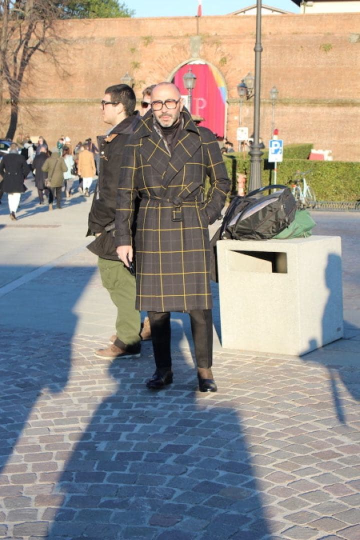 【ピーノ着用モデル】TAGLIATORE タイロッケンコート サイズ46