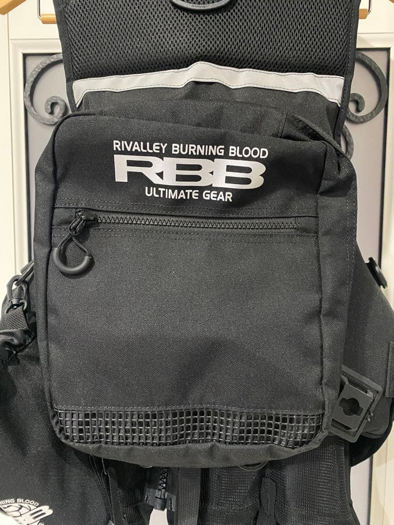 RBB リバレイ　ゲームベストⅡ　ブラック　リバレイ　ポーチ付き　美品 8897