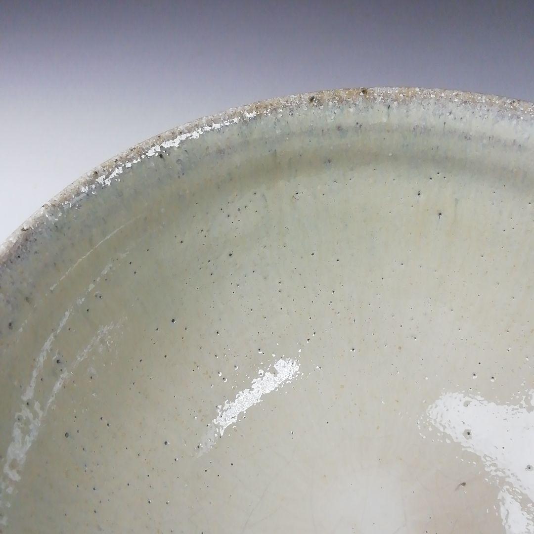 Ｔ４８７　茶碗　『唐津　茶碗』『日在窯　鶴田豊己 作』　共箱　抹茶碗　茶道具