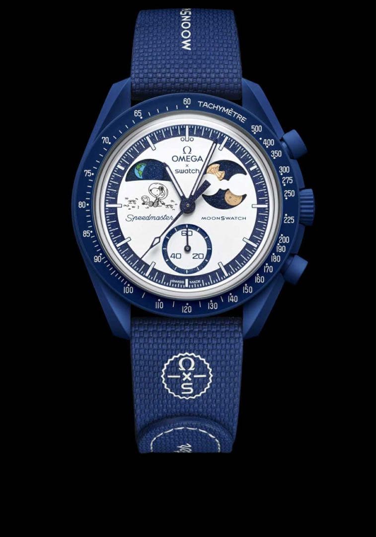 Swatch x OMEGA x SnoopyオメガスウォッチスヌーピーL