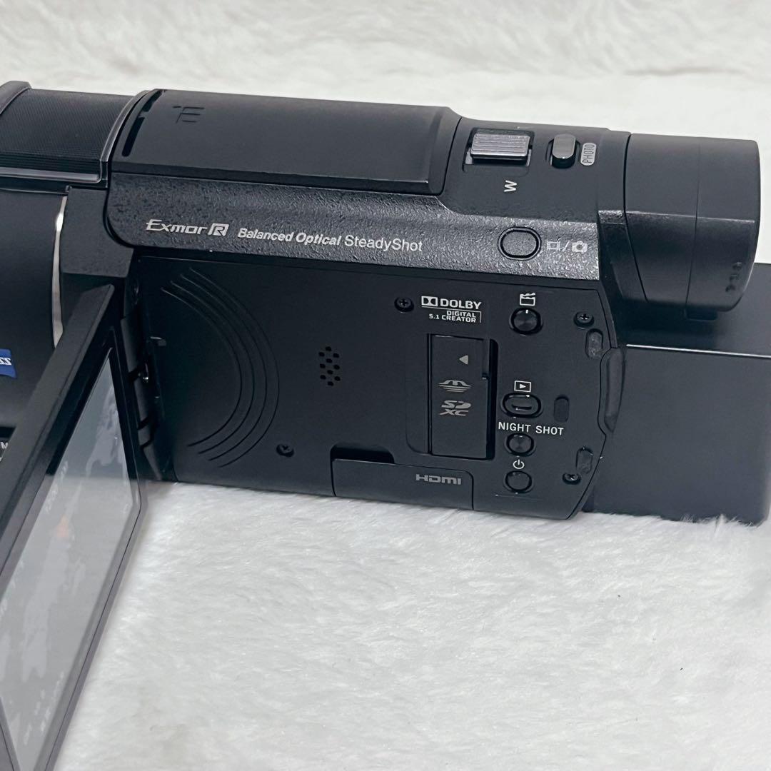 【極美品】SONY 4K ビデオカメラ FDR-AX60