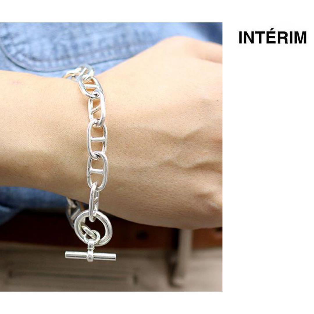 アクセサリー INTERIM TAXCO SILVER ANCHOR BRACELET M-4