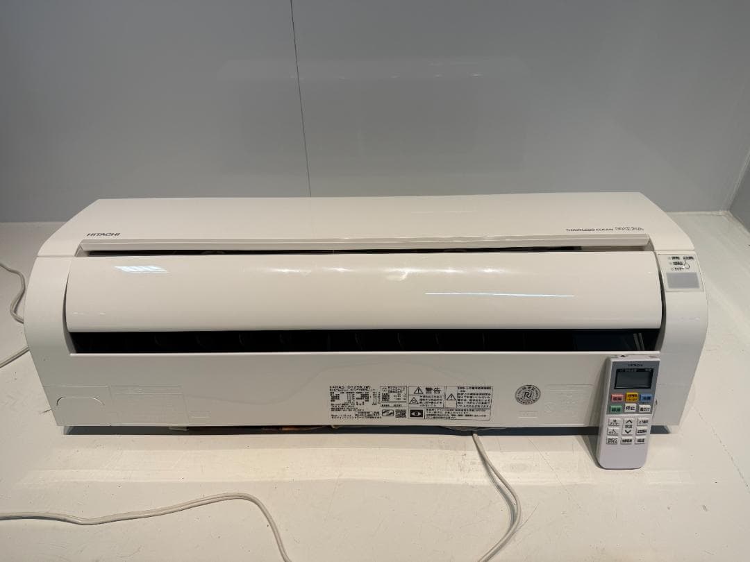 116　HITACHI　2020年製エアコン　8～10畳用　分解洗浄済