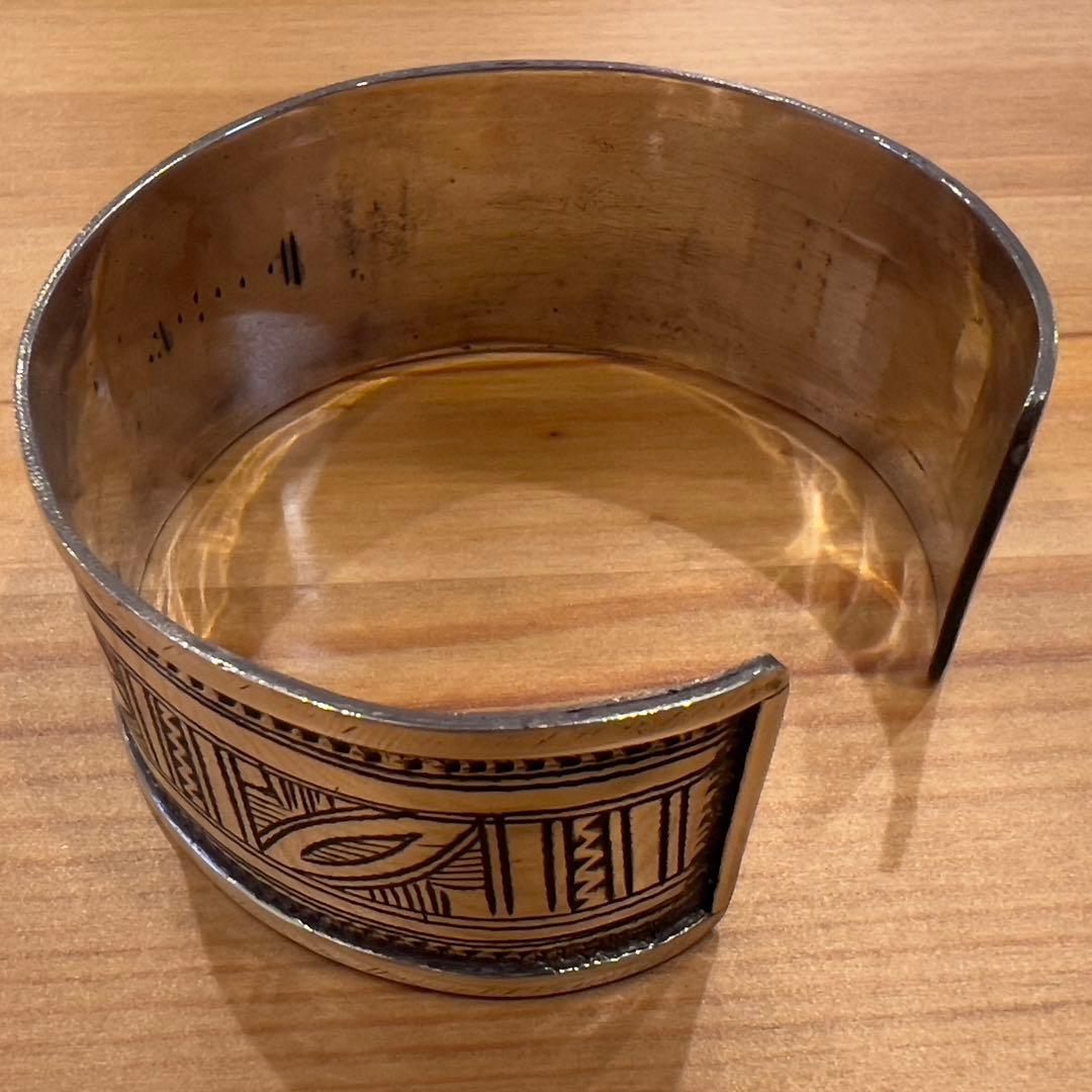 Touareg Silver トゥアレグ族　バングル　美品