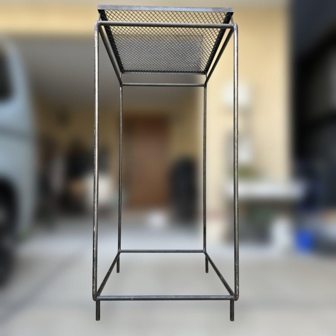 インダストリアル アイアン ラック シェルフ 無骨 シャビー 鉄製 店舗什器