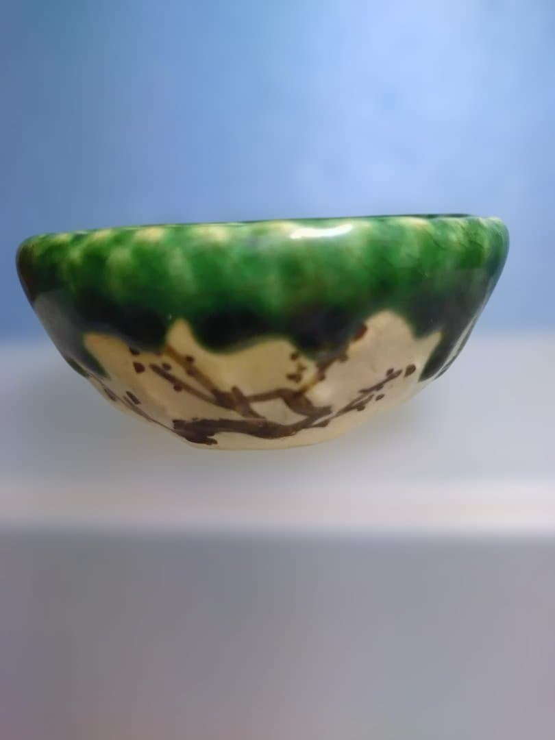 陶器製グラデーションボウル、盆栽鉢