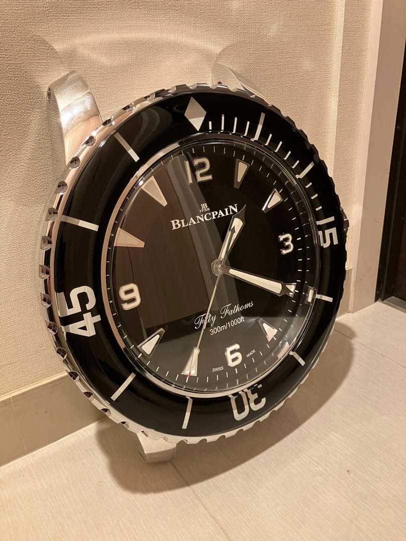 [非売品]BLANCPAIN Fifty Fathoms 掛け時計