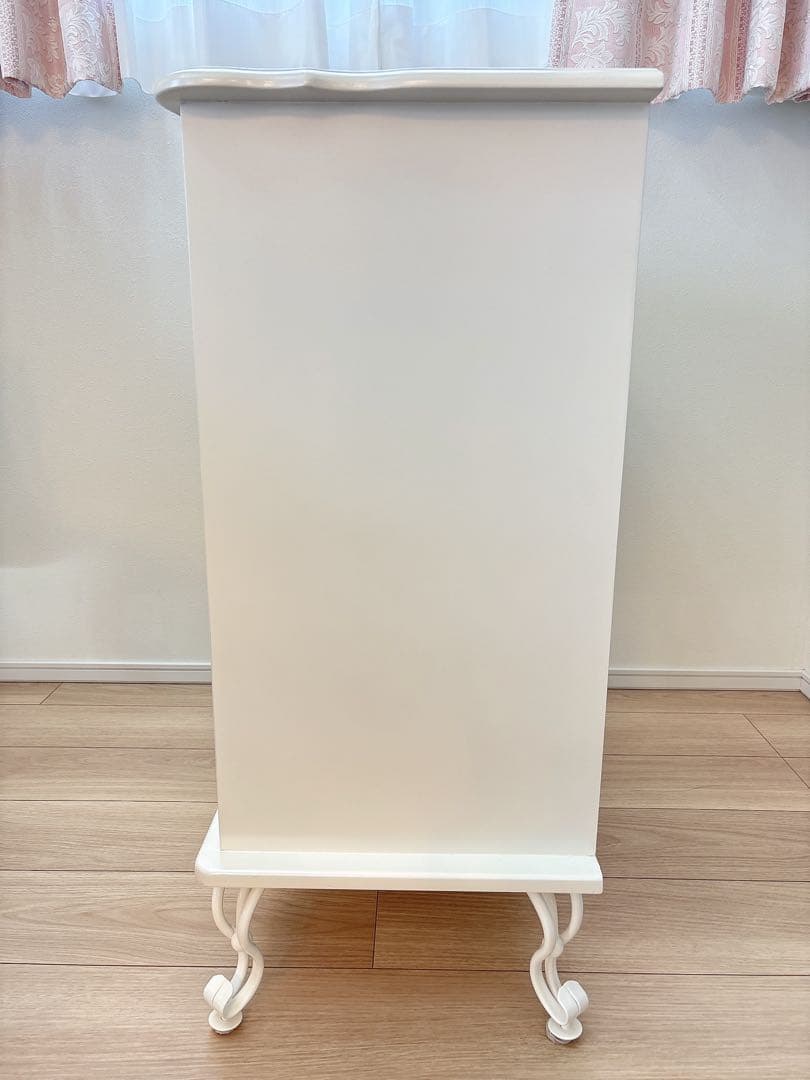 リルデココ★4段チェスト★ホワイト★姫家具★白家具