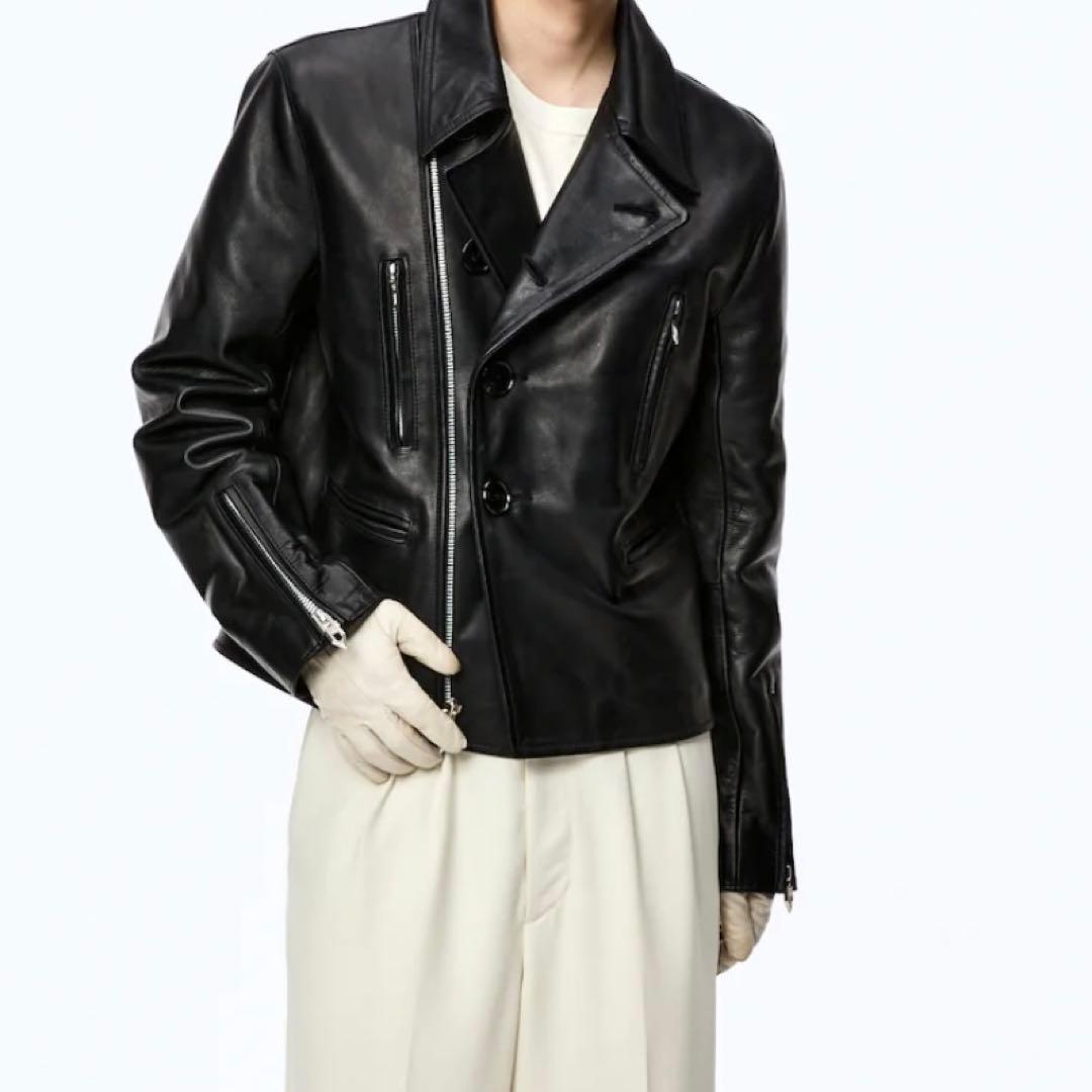 【定価220,000円】MASU•レザージャケット　サイズ　サイズ46