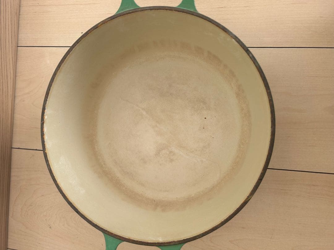 LE CREUSET　ココット ロンド レーシンググリーン22cm