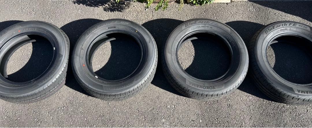 15インチ サマータイヤ 4本セット 185/65 /r15 新車外し