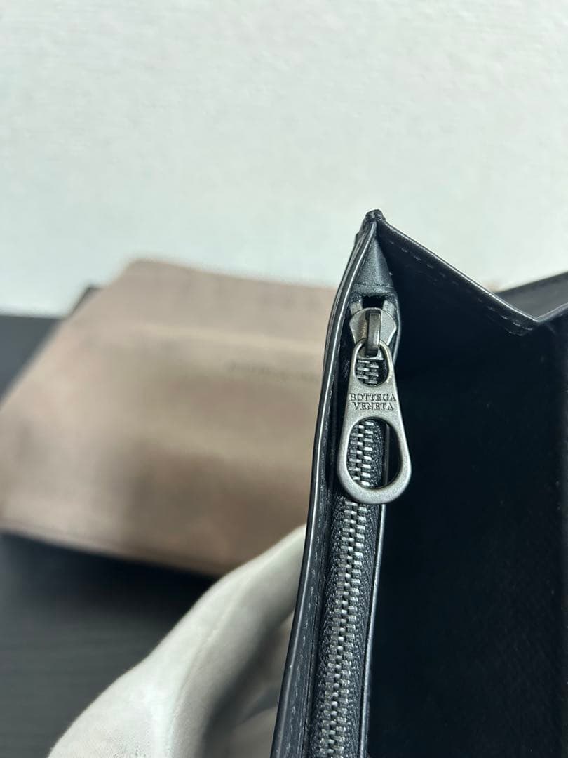 Bottega Veneta ボッテガ ヴェネタ 長財布 ブラック