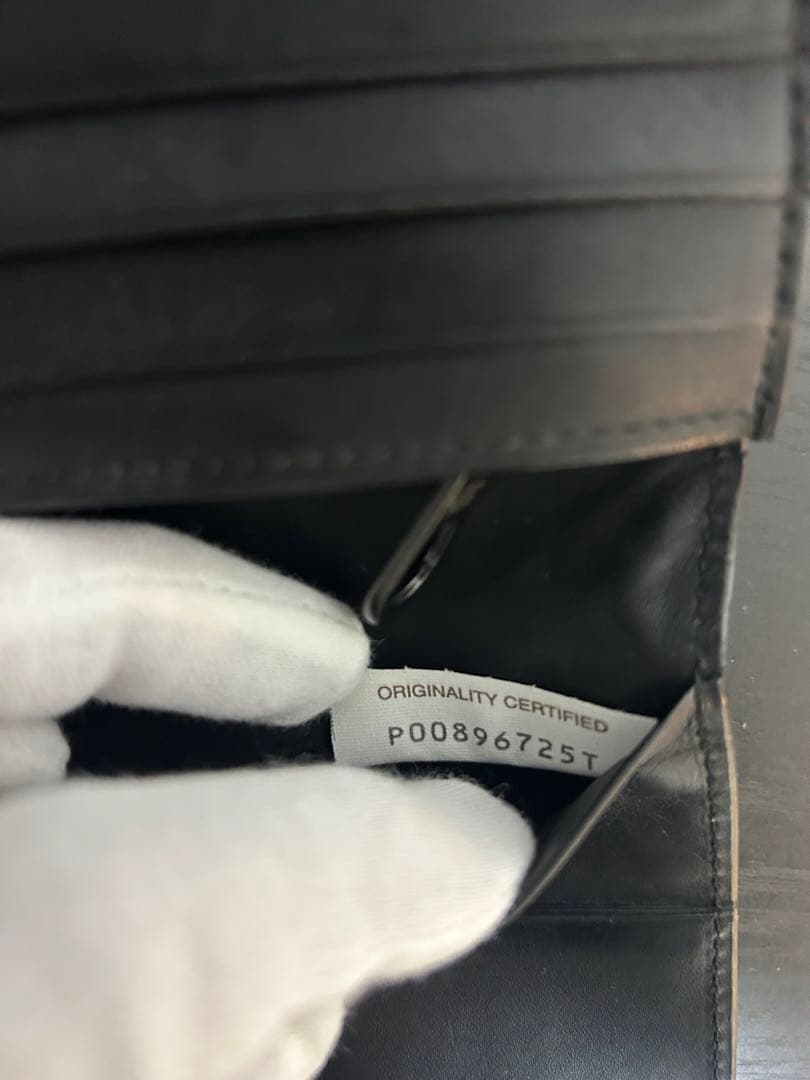 Bottega Veneta ボッテガ ヴェネタ 長財布 ブラック