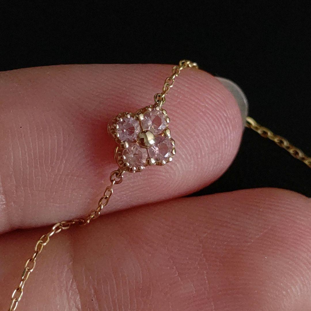 k10 ピンクサファイア ブレスレット