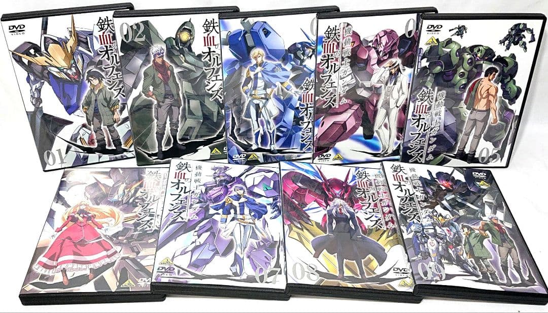 機動戦士ガンダム/鉄血のオルフェンズ 【1期+2期】DVD 全18巻セット