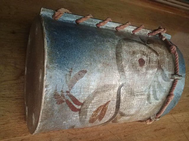 布目文様　花器