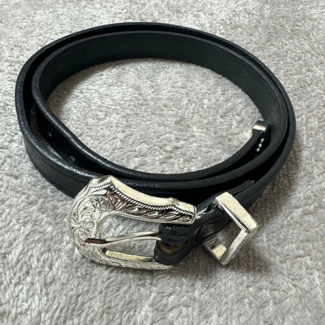 【TORY LEATHER / トリーレザー】ウエスタン レザー ベルト