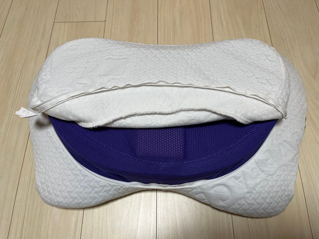 ※maya【ニューピースピローブレス】枕 いびき 低反発 高反発 高め