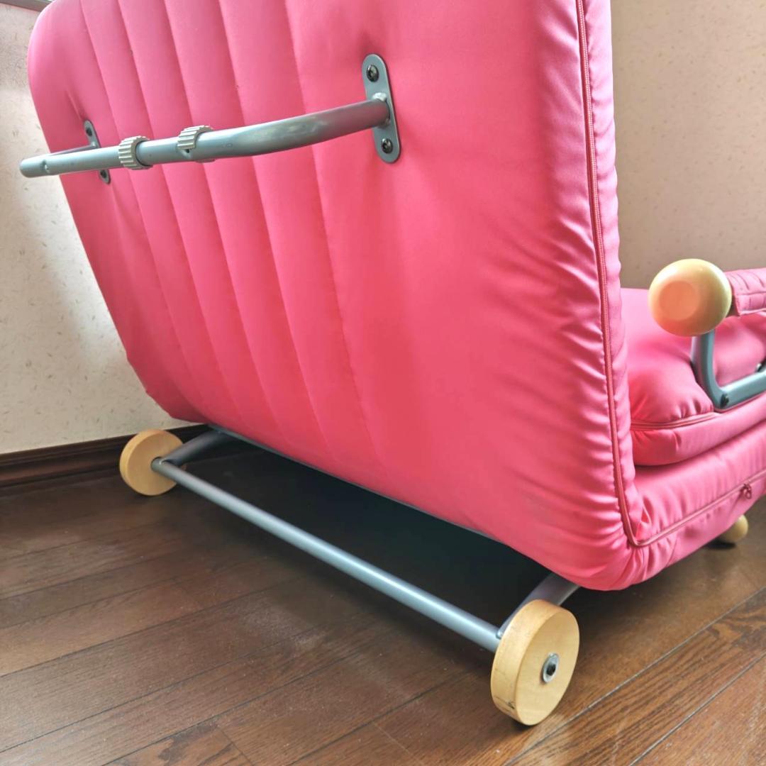 直接引き取り可：ニッセン製　フロアソファベッド(シングル)