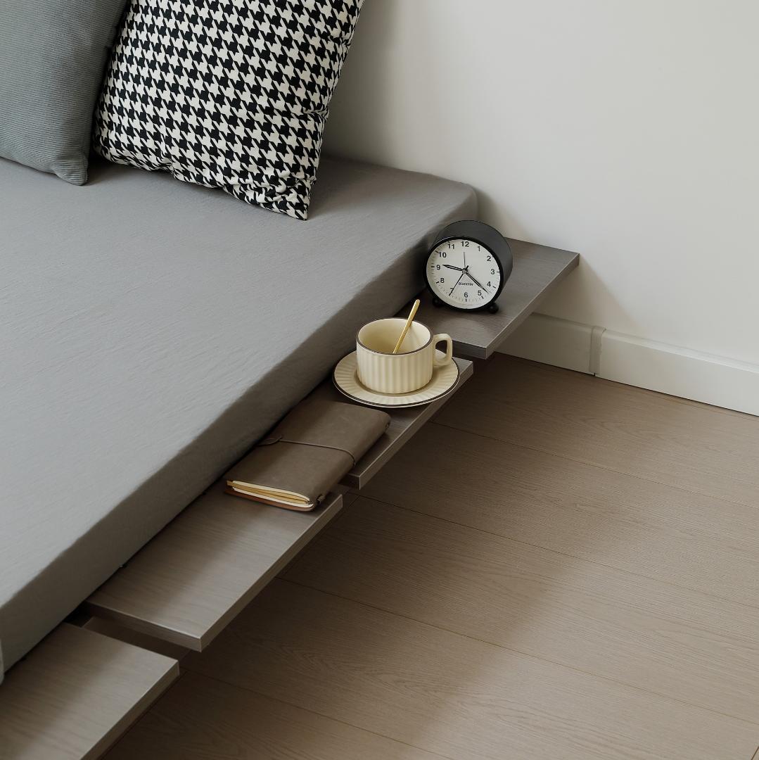 【幅120cm・S】ベッド ローベッド すのこベッド おしゃれ BROWN