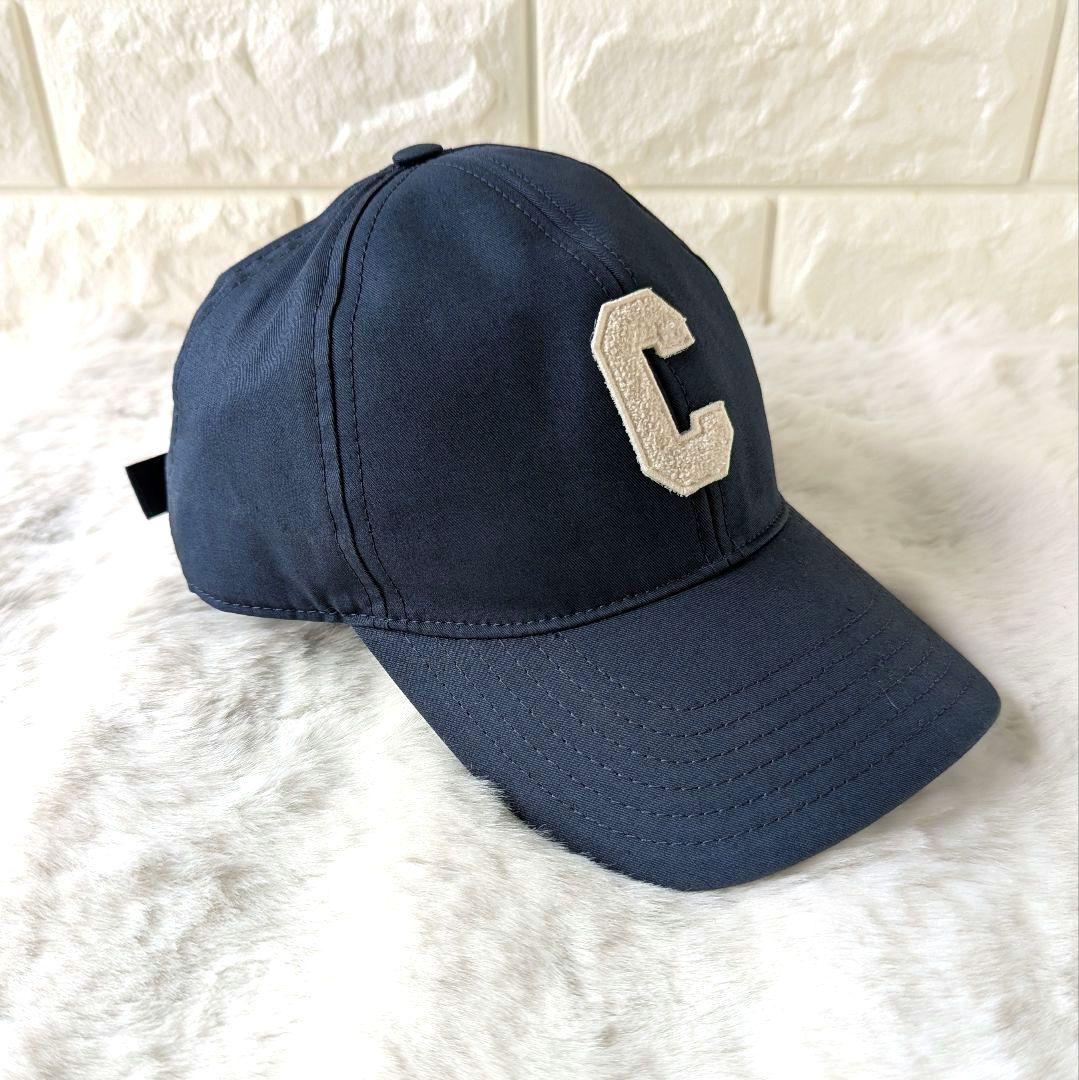 CELINE セリーヌ Cロゴ キャップ ネイビー S ♦Vivivava様♦
