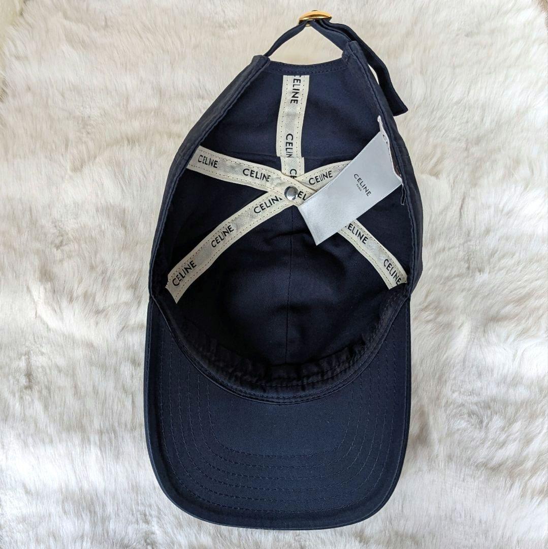 CELINE セリーヌ Cロゴ キャップ ネイビー S ♦Vivivava様♦
