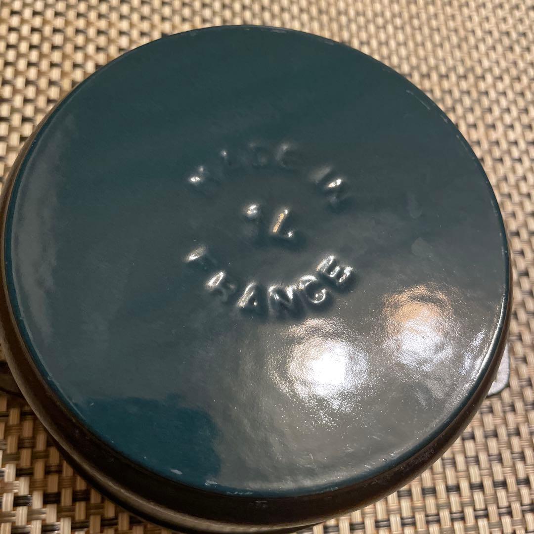 ストウブ ピコ・ココット ラウンド 14cm staub ブラック