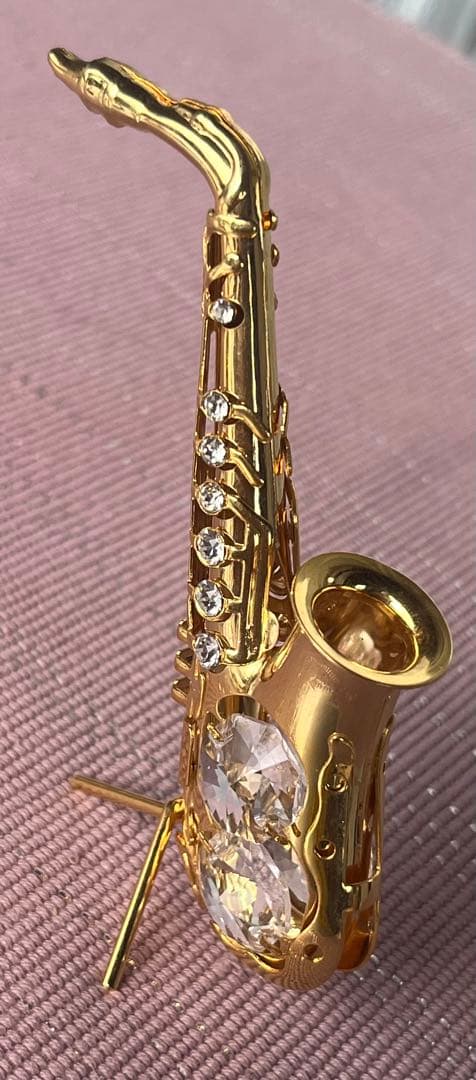 クリスタル テンプテーションズ置物7個セット　4K金メッキ