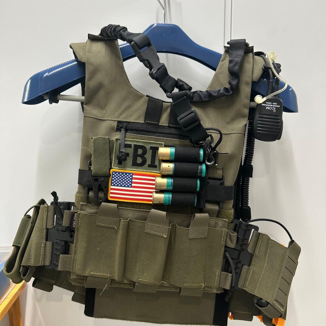 プレートキャリア ビックフット　クイックリリース　FBI装備
