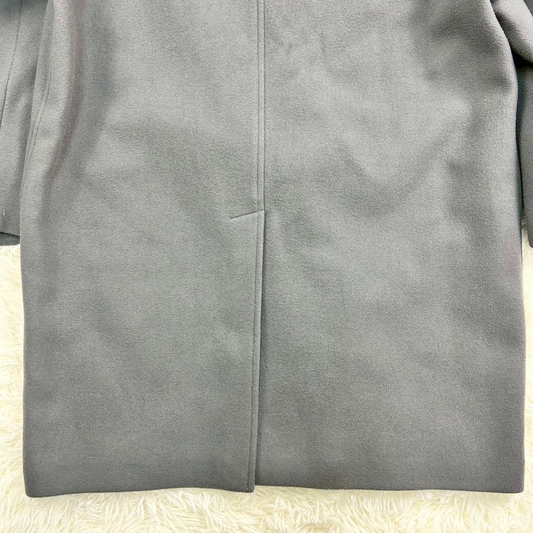 オーラリー LIGHT MELTON SOUTIEN COLLAR COAT