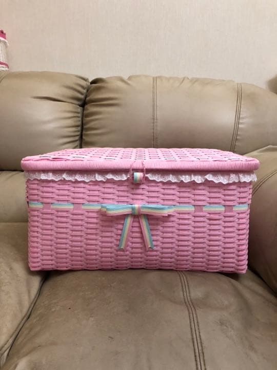 ふあぷう様　オーダーカゴ完成品