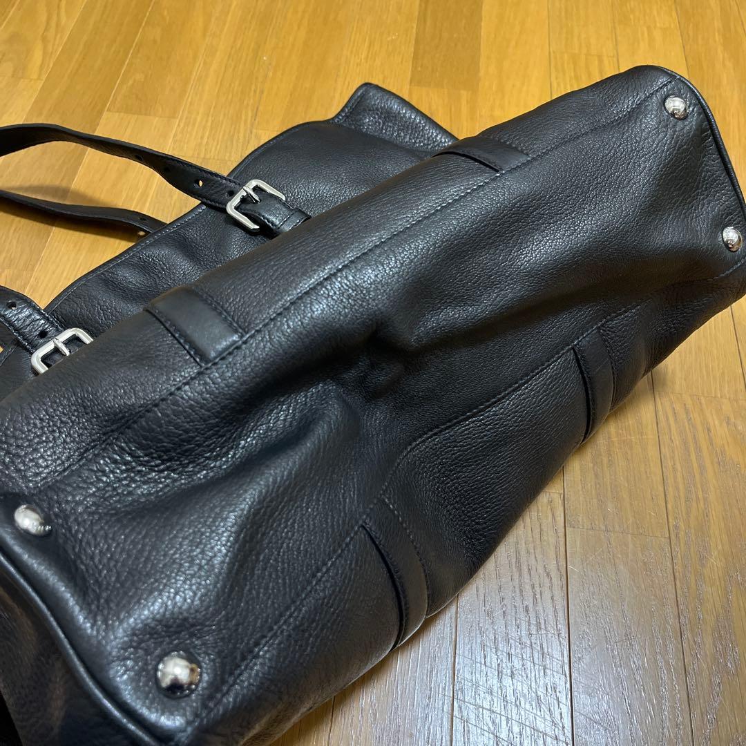 PRADA メンズ レザートートバッグ