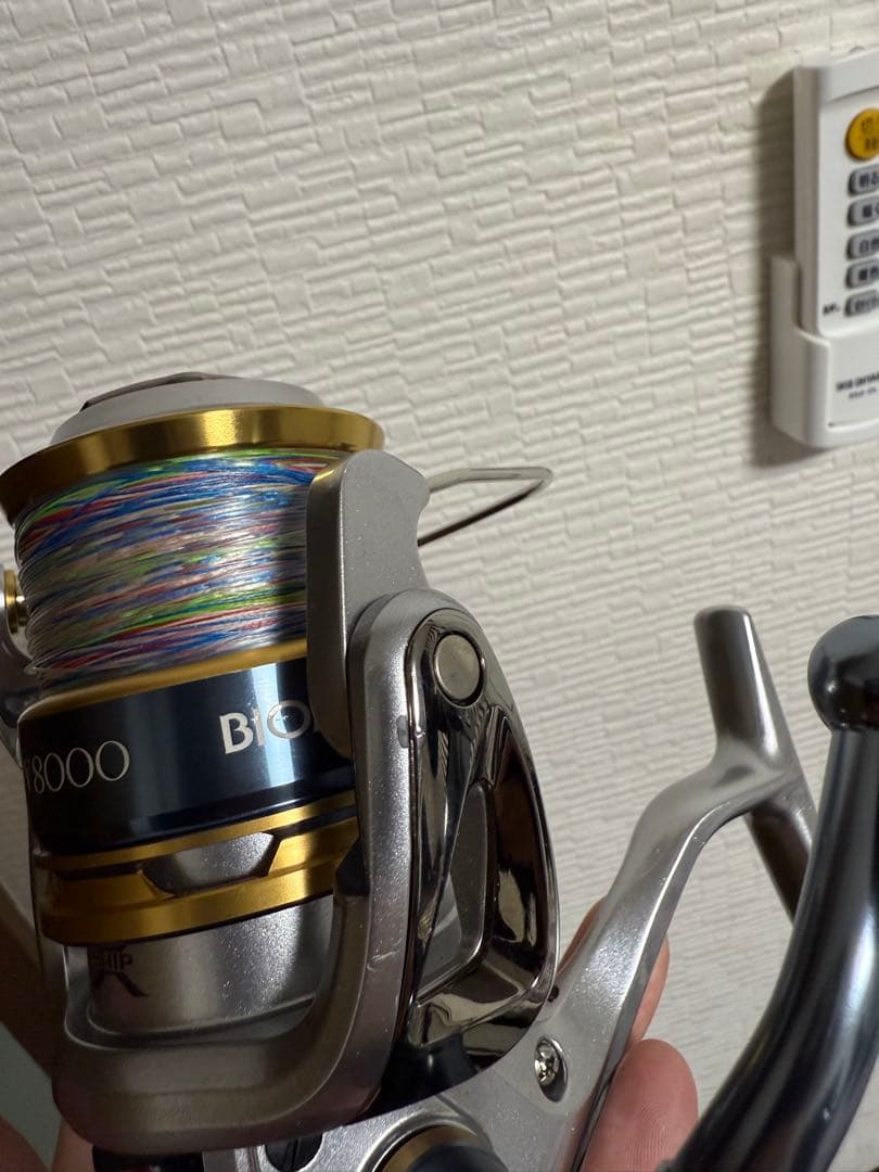 シマノ 13 バイオマスター SW 8000PG（PEライン付）