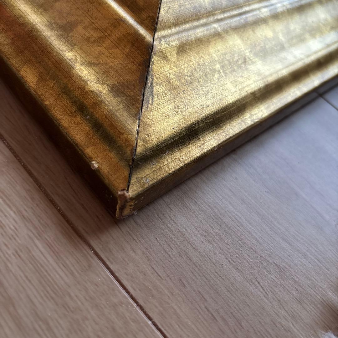 【廃盤IKEA 】アンティーク風大型ミラー