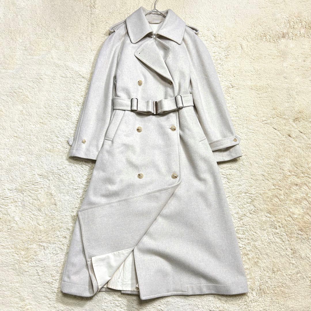 foufou フーフー ウールトレンチコート Rafine ライトグレー 0