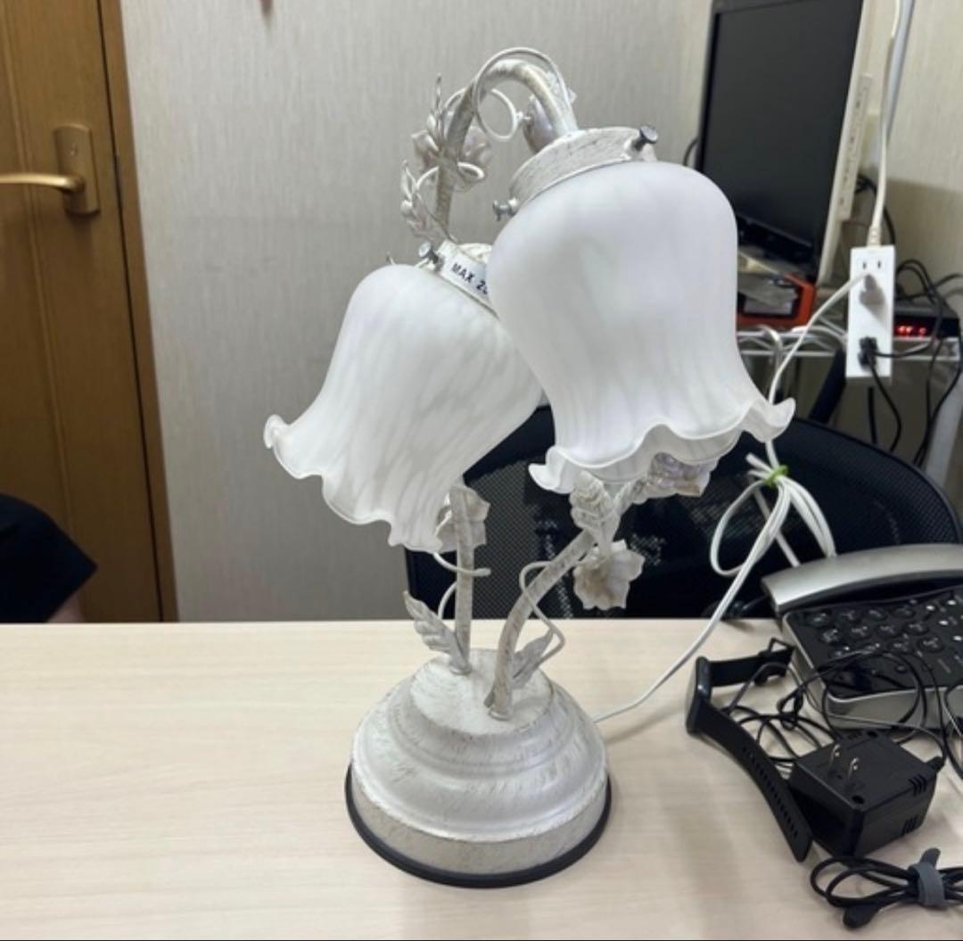 【調光機能付き】フラワースタンドライト