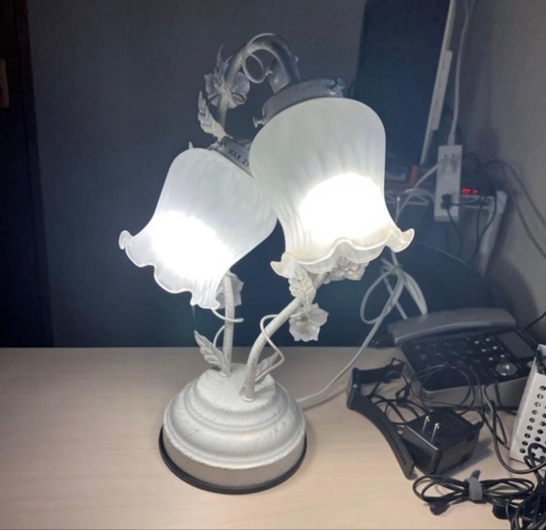 【調光機能付き】フラワースタンドライト