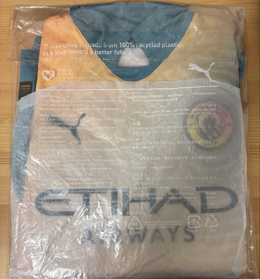 Manchester City 4th kit 47（正規品） タグ付き