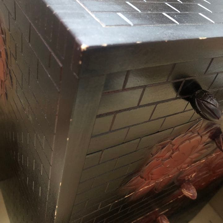 木製タンス　5段　棚　ウッドラック　レトロ